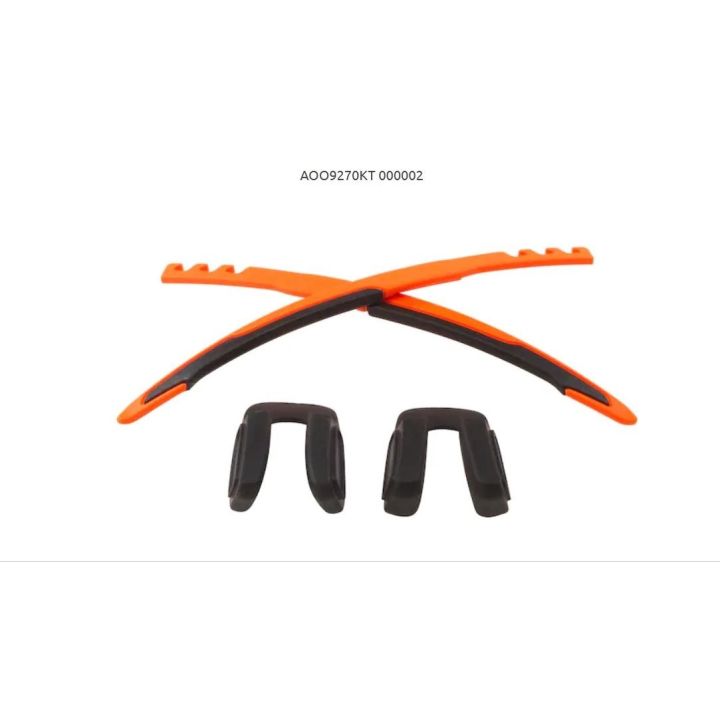 OAKLEY JAWBREAKER – EAR SOCK + NOSE PIECE KIT ORANGE