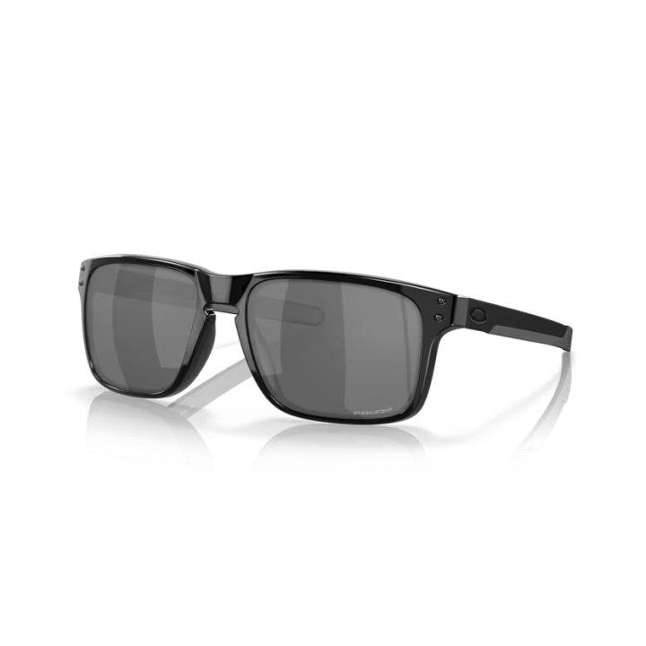 Holbrook Mix – Polished Black / Prizm Black Polarized