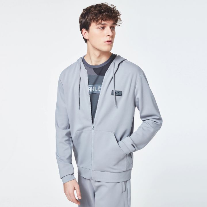 PATCH FZ Hoodie Fog Grey - L
