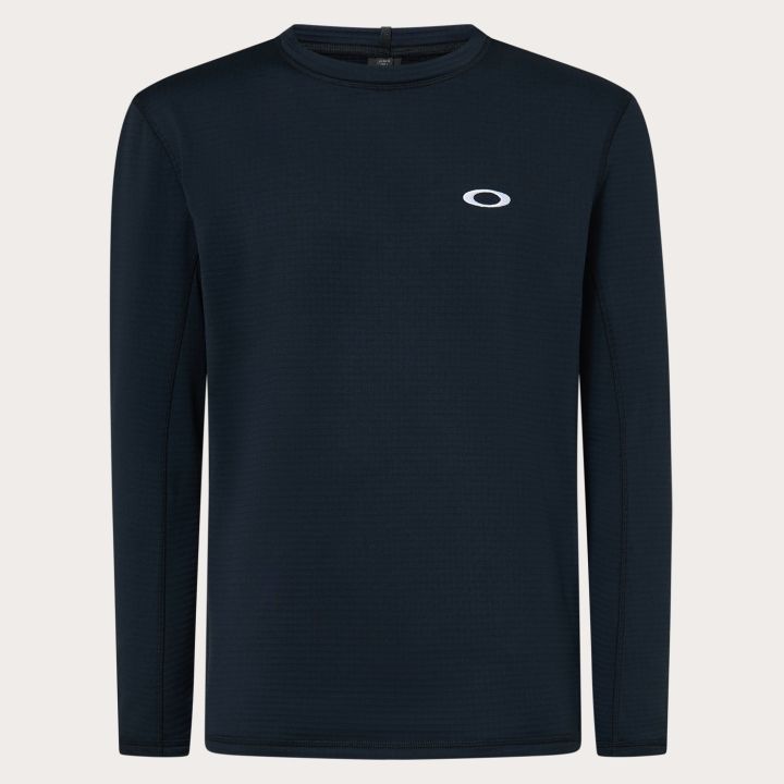 Oakley Seeker Thermal Grid Long Sleeve Jersey – Blackout