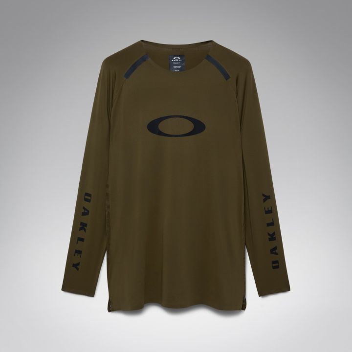Oakley Maven Scrub Elite Long Sleeve Jersey – Army Green