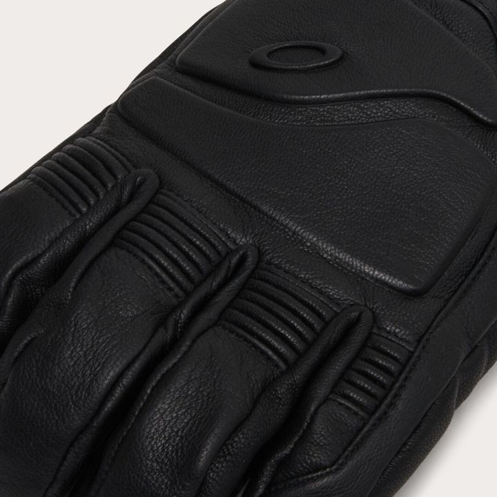 OAKLEY PEAK LEATHER GLOVES BLACKOUT LARGE