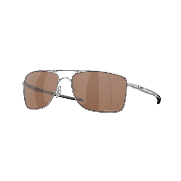 Oakley Gauge 8 – Polished Chrome / Prizm Tungsten Polarized