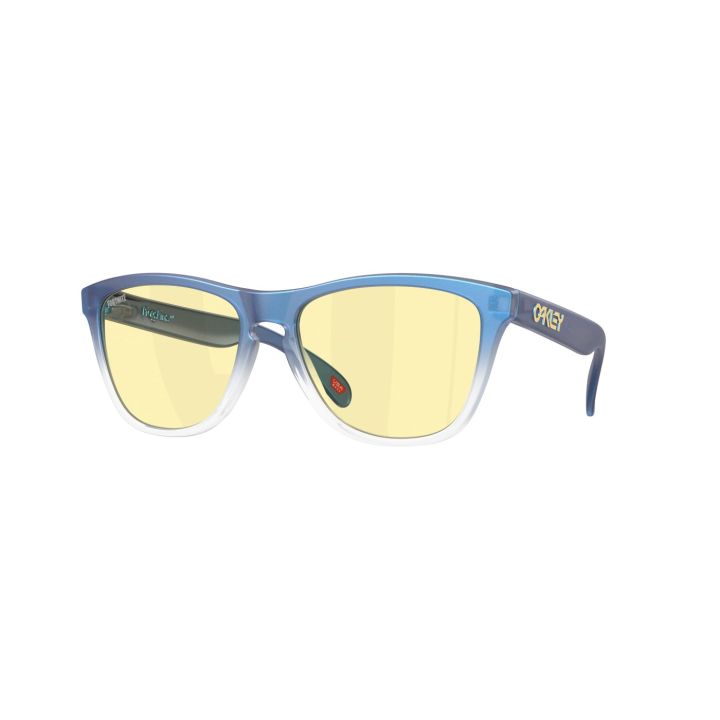 Oakley Frogskins – Matt Cyan/Blue/Clear Shift Fade / Prizm Gaming™ 2.0