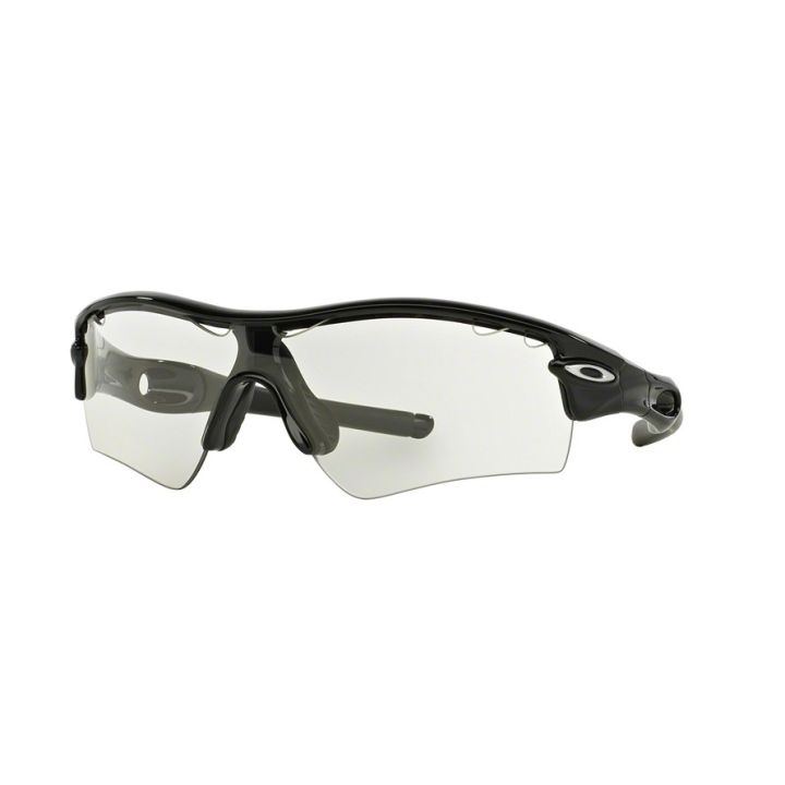 OAKLEY RADAR PATH – POLISHED BLACK / CLEAR / BLACK IRIDIUM PHOTOCHROMIC VENTED