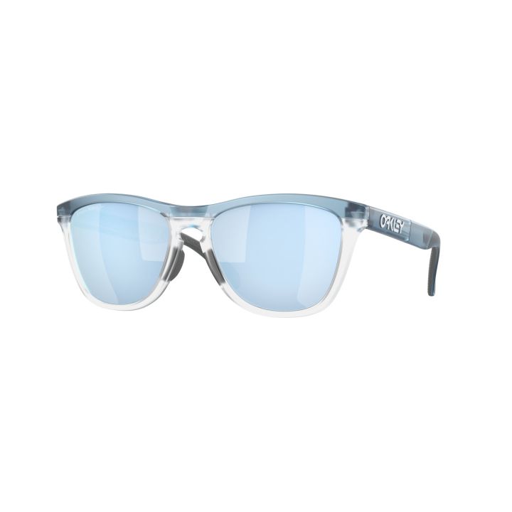 Oakley Frogskins Range – Transparent Stonewash / Prizm Deep Water Polarized
