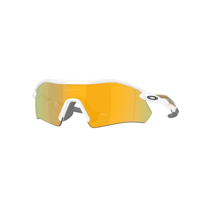 Oakley Radar Plate – Polished White / Prizm 24K Polarized
