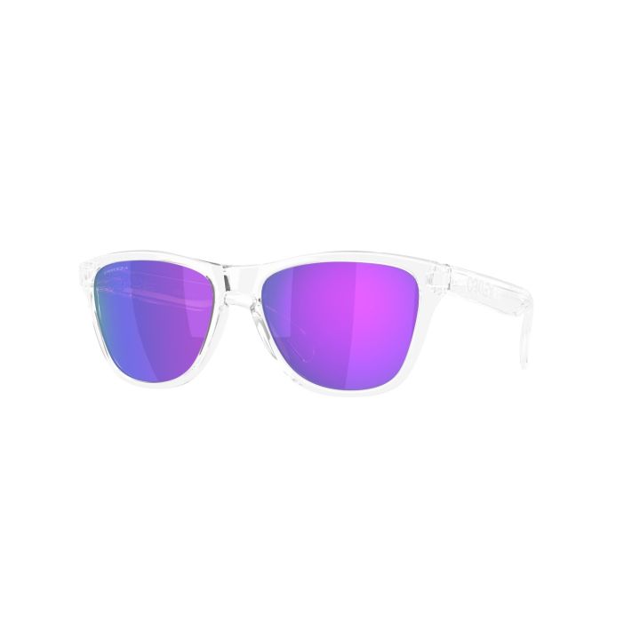 Oakley Frogskins S – Polished Clear / Prizm Violet