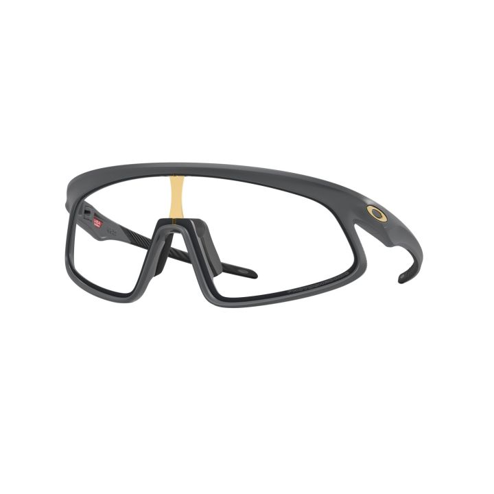 Oakley Rslv 141 – Matte Carbon / Clear to Black Iridium Photochromic