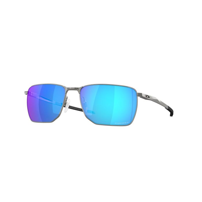 Oakley Ejector – Satin Chrome / Prizm Sapphire
