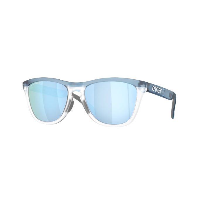 Oakley Frogskins Range XL – Transparent Stonewash/Clear / Prizm Deep Water Polarized